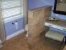 travertine knee wall